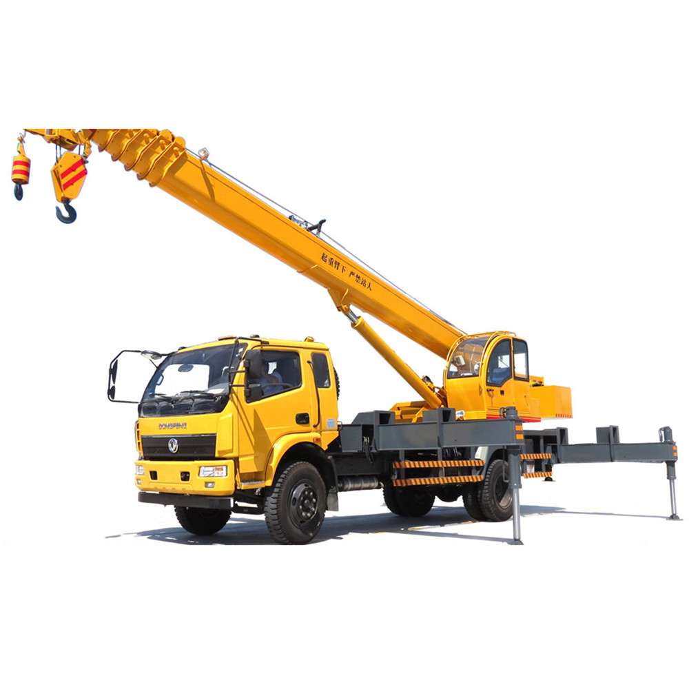 telescopic boom mini 16 ton truck mounted crane